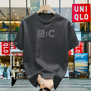 ✅ 100% original-regular Uniqlo T-shirt fit tee men women premium cotton .C