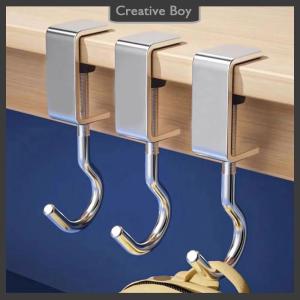 [Creative] Punch-free Hanging Bag Hook Student Desk Side Hanging Bag Handbag Holders Multi-functional Table Hook