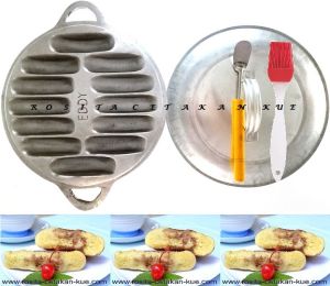 Rosita Cetakan Kue Pukis Standar Isi 12 PRB dan Tutup Gratis Sutil Kue