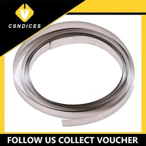 [Csndices] 2M 8mm x 0.15 Pure Ni Plate Nickel Strip Tape For Li 18650 Battery Spot Welding
