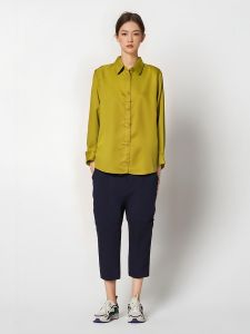 Kemeja Atasan Wanita /  Kemeja Nagita / Lengan Panjang Wanita Dewasa / Kemeja Menutupi Belakang - kemeja polos shanghai / baju atasan wanita muslimah [ Bisa COD ] clothes project