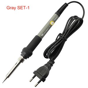 FastStar หัวแร้งปากกาความร้อนไฟฟ้า 60W 220V ปลั๊ก EU ปรับอุณหภูมิได้