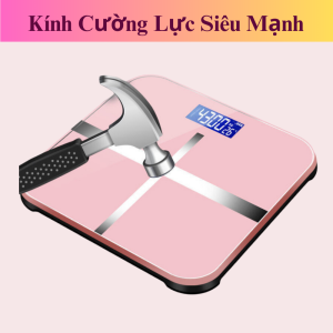 Cân Điện Tử Sức Khoẻ Hình Chữ Thập Mặt Kính Cường Lực Tối Đa 180Kg