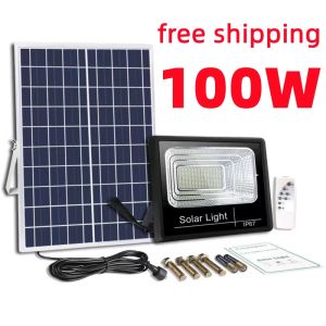 100W/150W/300W/solar led lights outdoor light/solar flood light/solar street light outdoor waterproof