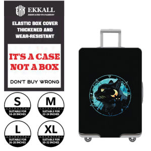 EKK Elastic Luggage Cover Protector Suitcase Cover 18-32 Inch Luggage Travel Protector Cover