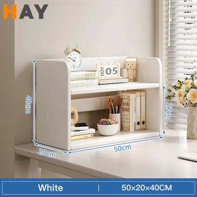 Multipurpose Desk Organizer Tabletop Rack Book Rack Student Bookshelf Office Simple Rack Tabletop Organiser Rak Buku Tabletop Bookshelf