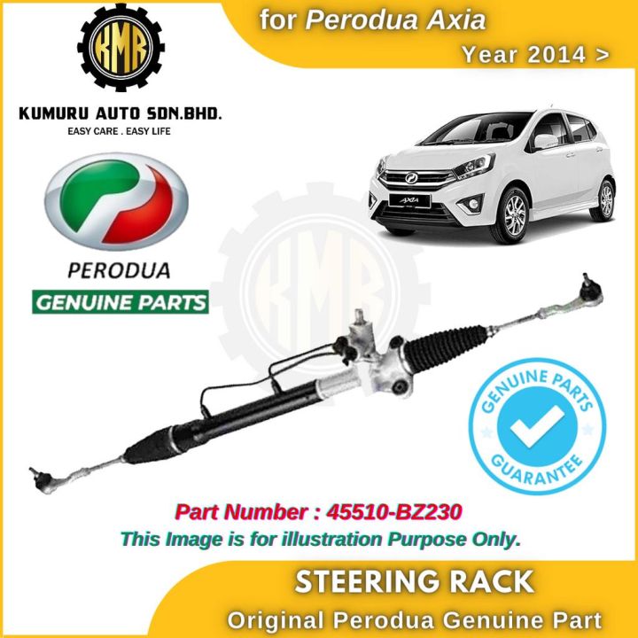 Original Perodua Axia Steering Rack Assembly Full Set New