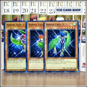 [YCDcardgame] Thẻ bài yugioh chính hãng Set 3 Harpie Lady  – Common