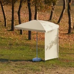 Sacesr Square Outdoor Umbrella Large Side Panel UV Protection Shade Canopy Garden Backyard Poolside Sun Protection Outdoor Furniture 8K3Q7