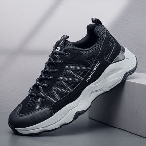 Sepatu Sekolah Pria New Arrival Sneakers Cowok Modern Stylist Awet Sepatu Olahraga Sol Kuat Harga Terjangkau QNL01