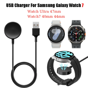 Watch Charger For Samsung Galaxy Watch 3 4 5 6 7 8 Pro Active 2 Portable Wireless USB Cable Fast Charger Dock