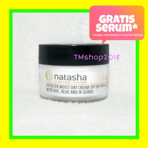 Natasha Skincare UV Filter Moist Day Cream 10 gram dr Fredi Setyawan Original Sunblock Krim Pagi Tirai