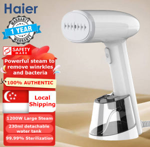 🇸🇬|HAIER Handheld Garment Steamer|Hanging Iron 1200W|Ironing Machine Household & Travel|SG PLUG