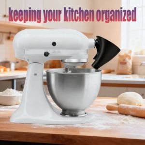 ZHUNIEDU Plastic Mixer Flour Funnel Large Capacity Avoids Spills Wide Mouth Funnel Kitchen Accessories Easy-Pour Powder Funnel Kitchen Use