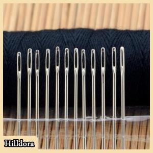 [Hilldora] 25PCS ความแข็งสูงสแตนเลสตัดเย็บเข็มข้ามเย็บผ้าเข็ม