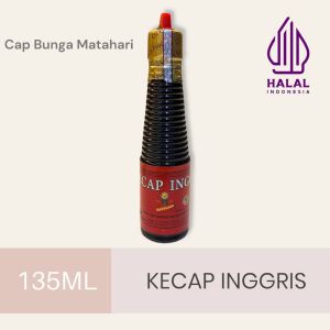 KECAP INGGRIS (135ML) | Cap Bunga Matahari | Halal