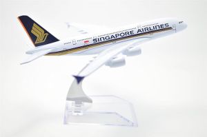 Kid Airplane aircraft model 16cm collection airasia malaysia tiger SIA Singapore philipine airline jetstar alloy metal
