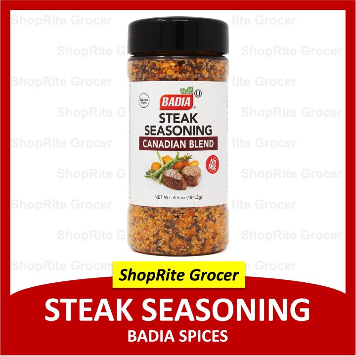 Badia Steak Seasoning Canadian Blend 6.5 oz (184.3 g) Herbs Spices