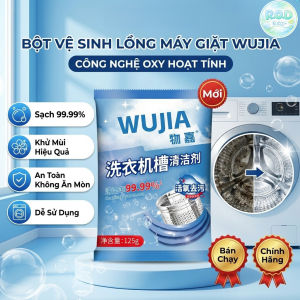 Bột Vệ Sinh Máy Giặt 125g Công Nghệ Oxy Hoạt Tính Tẩy Sạch Cặn Bẩn Diệt Khuẩn Khử Mùi Hôi Làm Sạch Sâu Lồng Giặt Loại Bỏ Vết Bẩn Cứng Đầu Bảo Trì Máy Giặt Luôn Bền Đẹp Dùng Cho Máy Giặt Cửa Ngang Và Cửa Trên Hiệu Quả Tức Thì Tiện Lợi