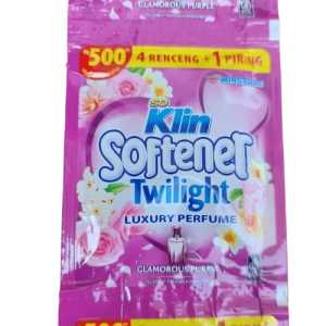 SOKLIN SOFTENER PEWANGI 500 14ml 1 RENCENG ISI 12 Sachet