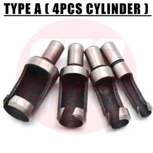CEO 🇲🇾 Wood Plug Cutter Drill Bit Set Straight Tapered Cutting Tool Cork Knife HSS Claw Woodworking 6mm 10mm 13mm 16mm