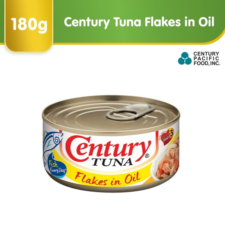 Century Tuna Flakes in Oil 180g Lazada PH