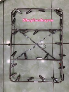 Móc Inox phơi quần áo cho trẻ sơ sinh Móc kẹp phơi đồ em bé loại dày 28 kẹp