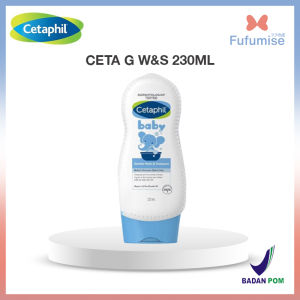 Cetaphil Baby Gentle Wash & Shampoo (Hair & Body) Sabun dan Sampo Bayi 230 | 400 Pump (BPOM)
