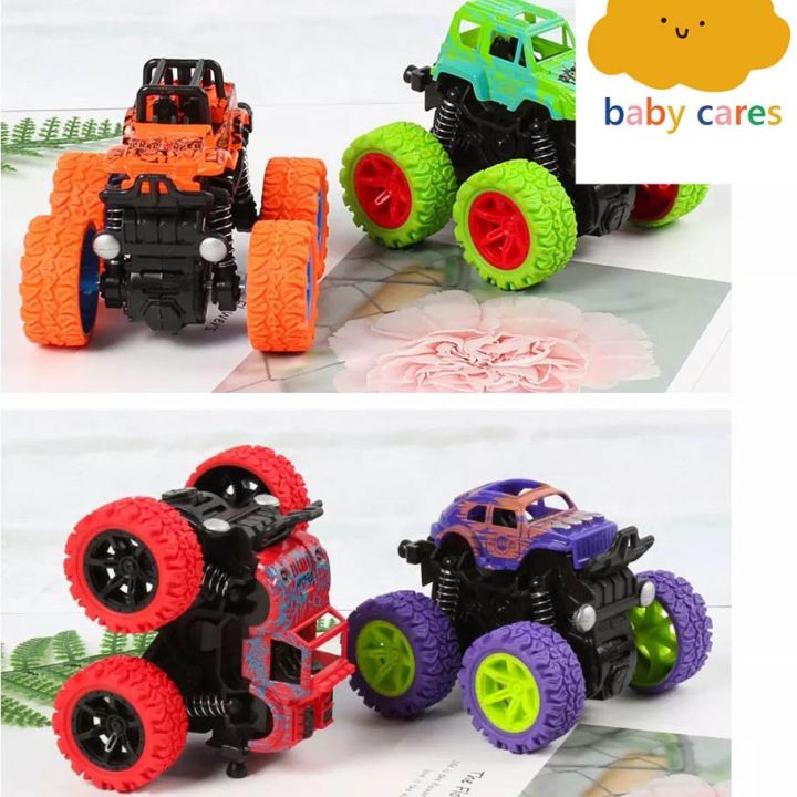 Monster Truck Inertia Suv Friction Power Vehicles Toy Cars Four Wheel Drive Inertial Off Road 1938