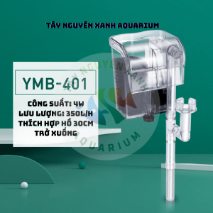 [Có bảo hành] [Chính hãng] LỌC THÁC TRONG SUỐT có lọc váng CAO CẤP YEE lọc thác cho hồ thuỷ sinh