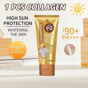 【Buy 1 Take 2】VELLSAR SPF90+ PA+++ Sunscreen Cream High Protection UV+ LBLS Whitening Tinted Sunblock 60ml