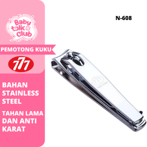 Gunting Kuku Triple Seven 777 Stainlees Steel N-608