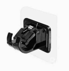 【Local delivery】Brackets Hooks,2pcs Self Adhesive Curtain Rod Holder Bracket No Drilling Nail Free Curtain Rod Wall Brackets Hooks Adjustable Drapery Towel Holder Fixing Hook for Home Bathroom Kitchen and Hotel Use