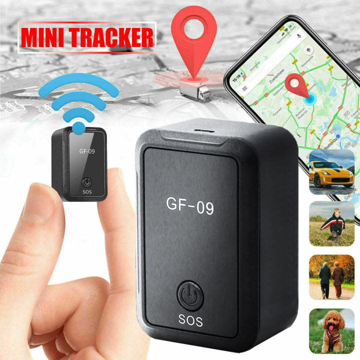 Mini Magnetic GPS Tracker GF-07 Universal Positioner for Car Motorcycle ...