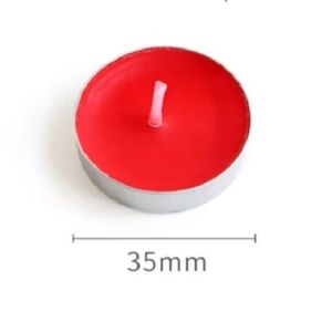 Nến Thơm Hình Tròn Mini Nhiều Màu Trang Trí Tiệc Sự Kiện Kỷ Niệm Sinh Nhật Cầu Hôn Tân Hôn Lãng Mạn lồng đèn hoa đăng