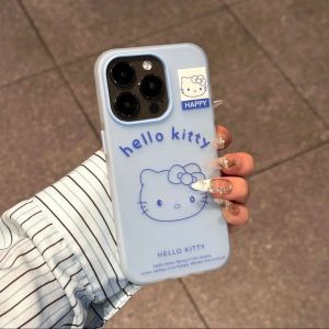 Phone Case For Infinix Hot 30 30i 40i 50i 40 50 60i 60 9 10 11 Pro Plus Play Note 30 40 50 Pro Plus Casing Smart 5 6 7 8 10 9 8 Tecno Spark Go 2023 20 ITEL Cartoon Kitty Ins 2 in1 Jelly Shockproof Silicone TPU Case Cover GDK052A