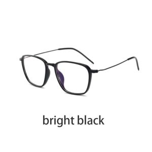 Charmray Photochromic Anti Radiation Eyeglasses Square Computer For Women Men Replaceable Lens