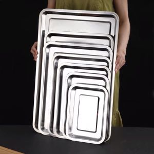 KHAY inox chiều cao 2cm dùng trong nhà bếp  hấp cơm  đựng thực phẩm