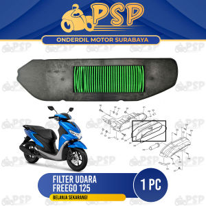 Filter Udara Freego 125 (2019) - Saringan Hawa Udara Filter Screen Cleaner Yamaha Free Go Mio Gear