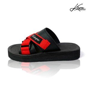 Klapa Kids - Deii Full Black Sandal Anak Selop Laki Laki Perempuan