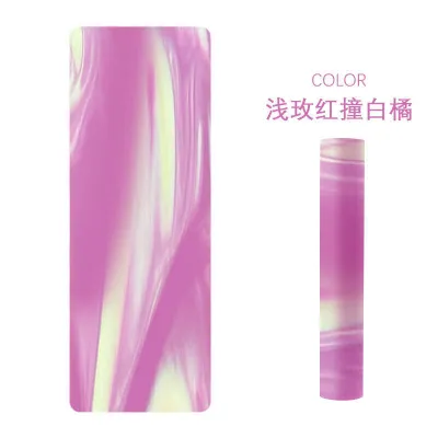 Lulu yoga natural rubber anti slip womens sports mat 5mm thick soundproof fitness mat Yoga Mats