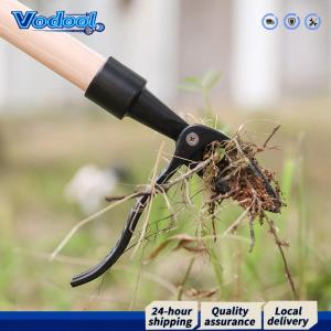 หัวเปลี่ยนสำหรับเครื่องถอนวัชพืชในสวน ทำจากเหล็กคุณภาพสูง เหมาะสำหรับถอนรากในสนามหญ้าและสวน สีดำ