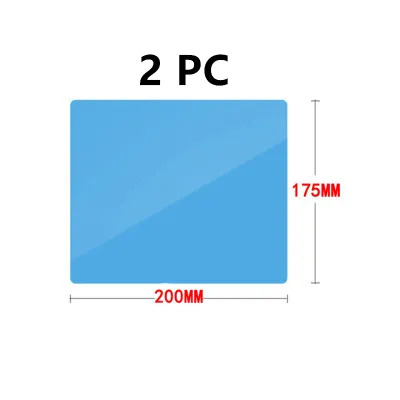 [Ready Stock]2pc Car Rearview Mirror Rainproof Film Auto Side Window Anti-fog Waterproof Protective Film Car Rearview Mirror Protective Film
