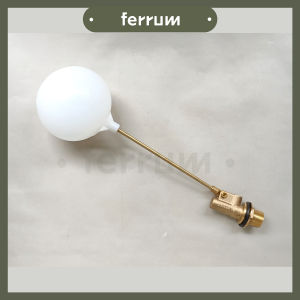 [ FERRUM ] Pelampung Bola Pelampung Toren Pelampung Tandon Air Kuningan 1/2" Dan 3/4" Inch