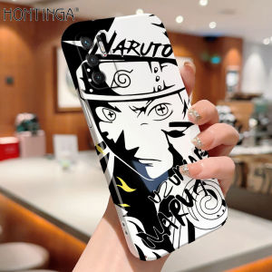Hontinga All-inclusive Film Casing For Xiaomi Poco F2 Pro F3 M3 Pro 5G X2 X4 GT Case Korean film Phone Case Anime Sketch Black White Naruto Back Casing lens Protector Design Hard Cases Shockproof Shell Full Cover Casing For Girls