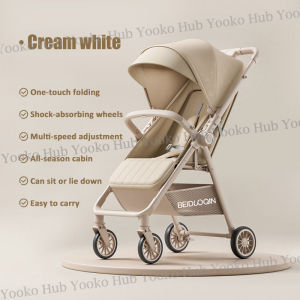 Lightweight Foldable Baby Stroller for BabyTravel Stroller for Toddler Kids can Sit or Lie Down