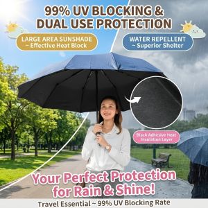 Ultra-Light Pencil Umbrella Compact Travel Pencil Umbrella Portable UV Protection Sun Rain Umbrella Mini Pencil Shape Sun Umbrella