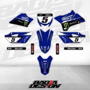 STIKER YZ85 OLD / NEW DECAL YZ 85 NEW BEBEK STANDAR DECAL STIKER YZ 85 NOMOR 84