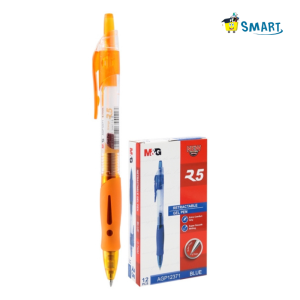 (1 PACK/12 PCS) M&G BALLPOINT GEL ORANGE 07 AGP12371