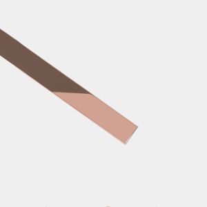 【COD】3m gold black mirror wall sticker stainless steel decorative strip background wall decorative strip